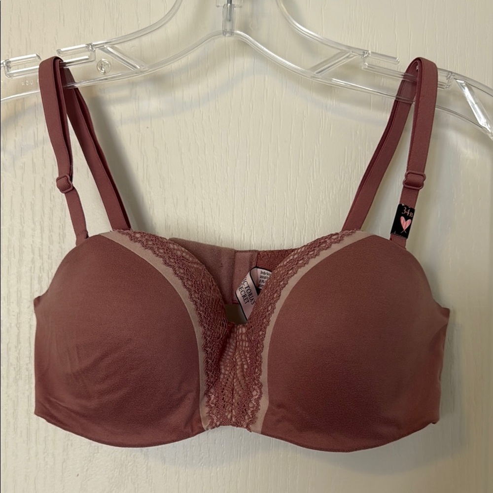 Victoria’s Secret Pink Bra with Removable Straps 34B